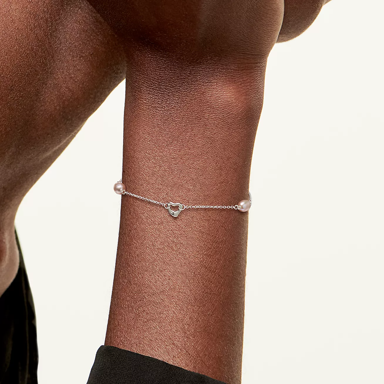 Pearls by the Yard™ Open Heart Bracelet