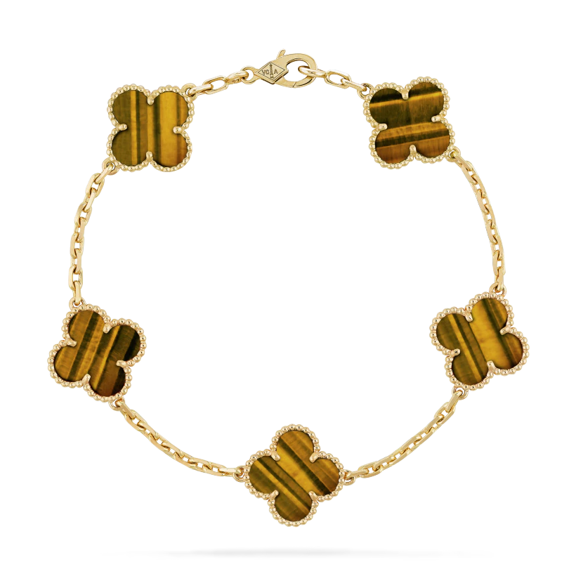 Van Cleef & Arpels 18K Rose Gold Perlee Signature Bracelet – Tenenbaum  Jewelers