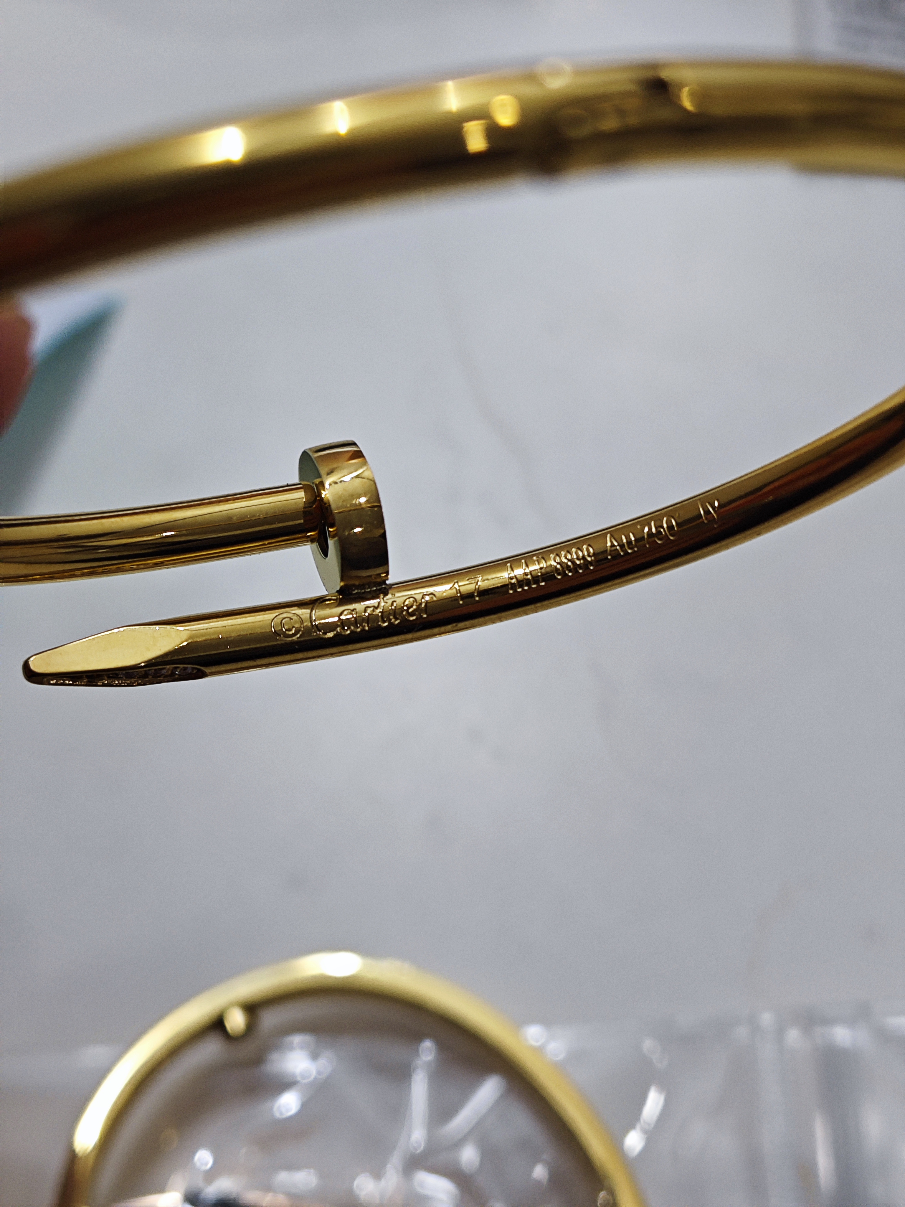 Cartier Bracelet Juste Un Clou Yellow gold 750 - buy for 1947300 KZT in the  official Viled online store, art. B6062618