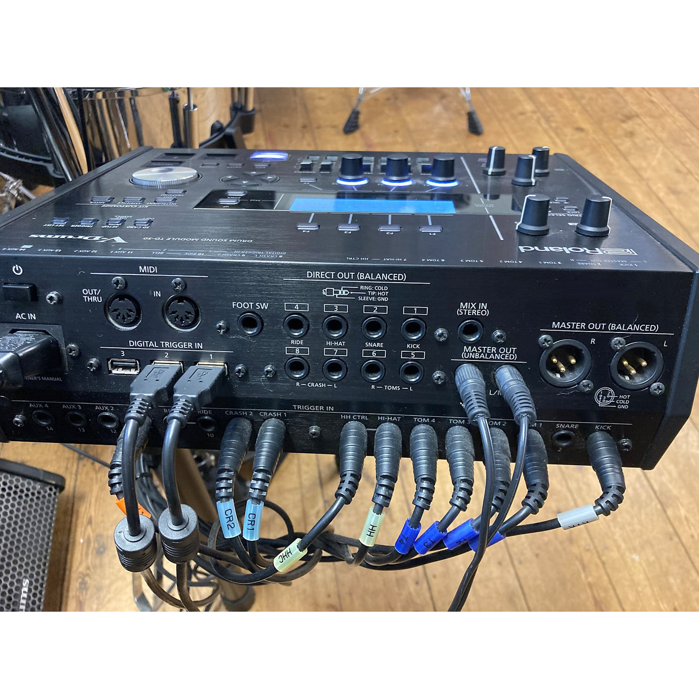 Roland TD50K VDrum Kit with Mesh Pads TESCO