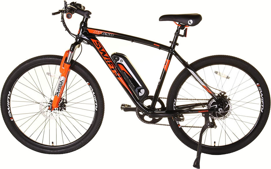 Swifty All Terrain Electric Bike Mountain Ebike ideal Commuting Bike with 7 Speed Shimano