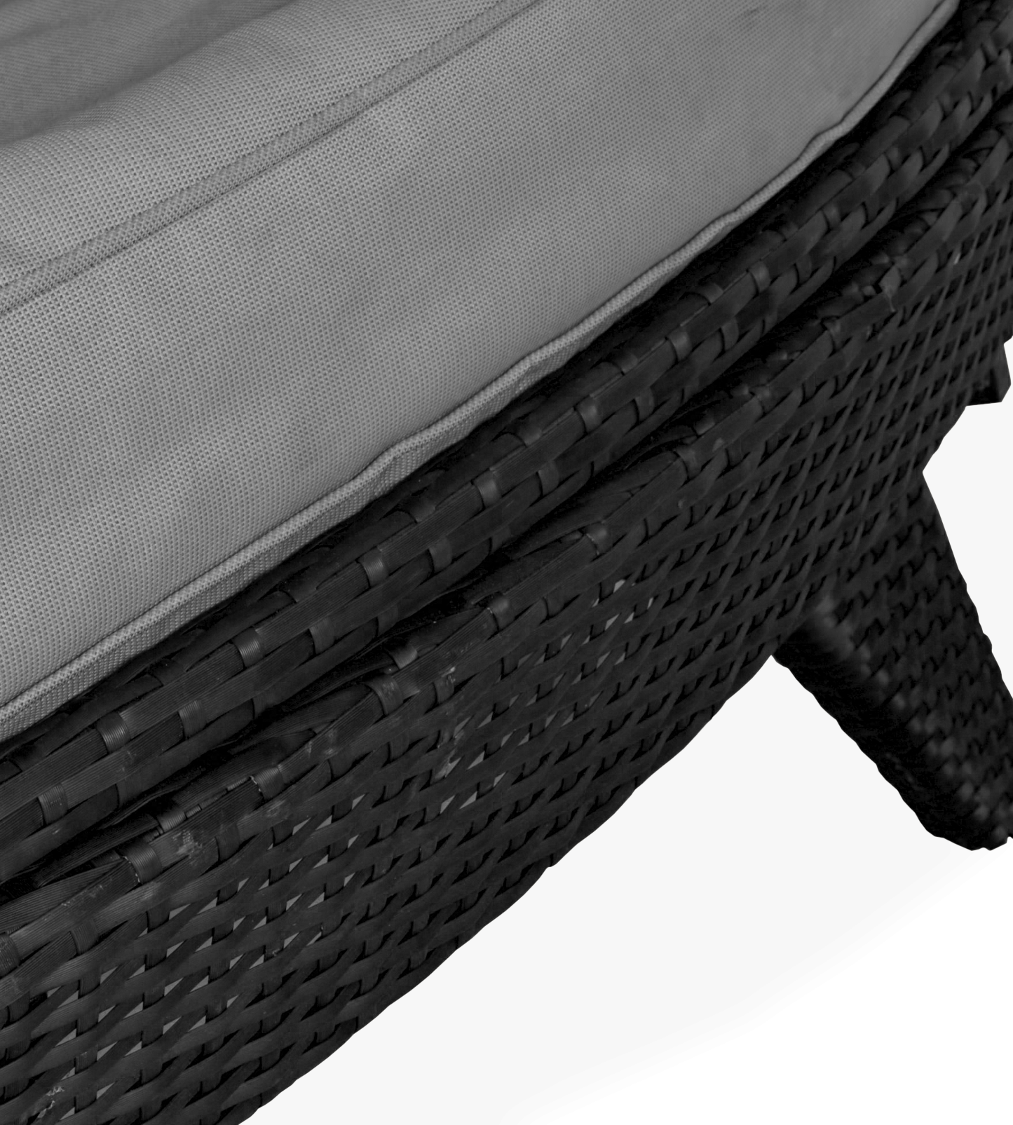 Vacation beach bed rattan bed terrace sun bed outdoor leisure birdcage