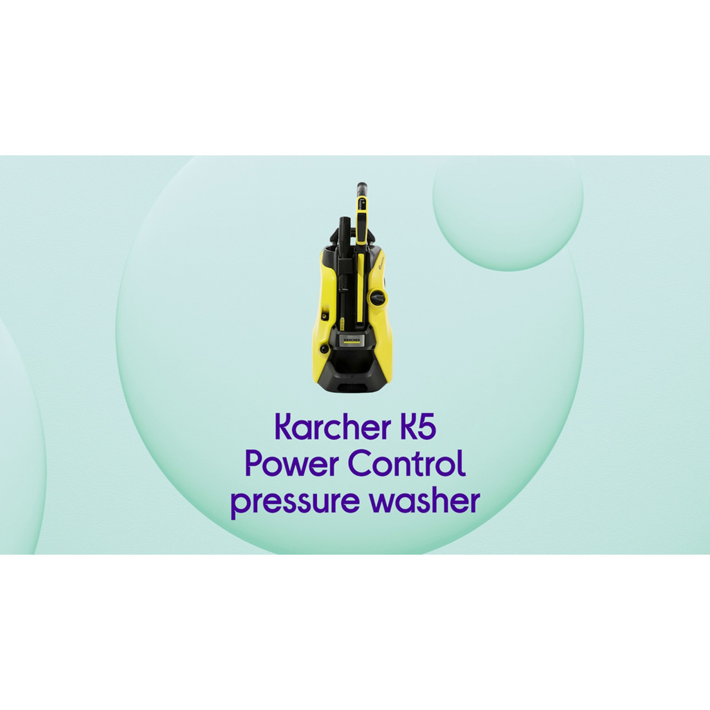 KARCHER K5 Power Control Pressure Washer 145 bar TESCO