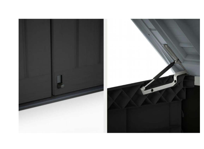 Keter Store It Out Max 1200L Outdoor Garden & Wheelie Bin Storage Shed