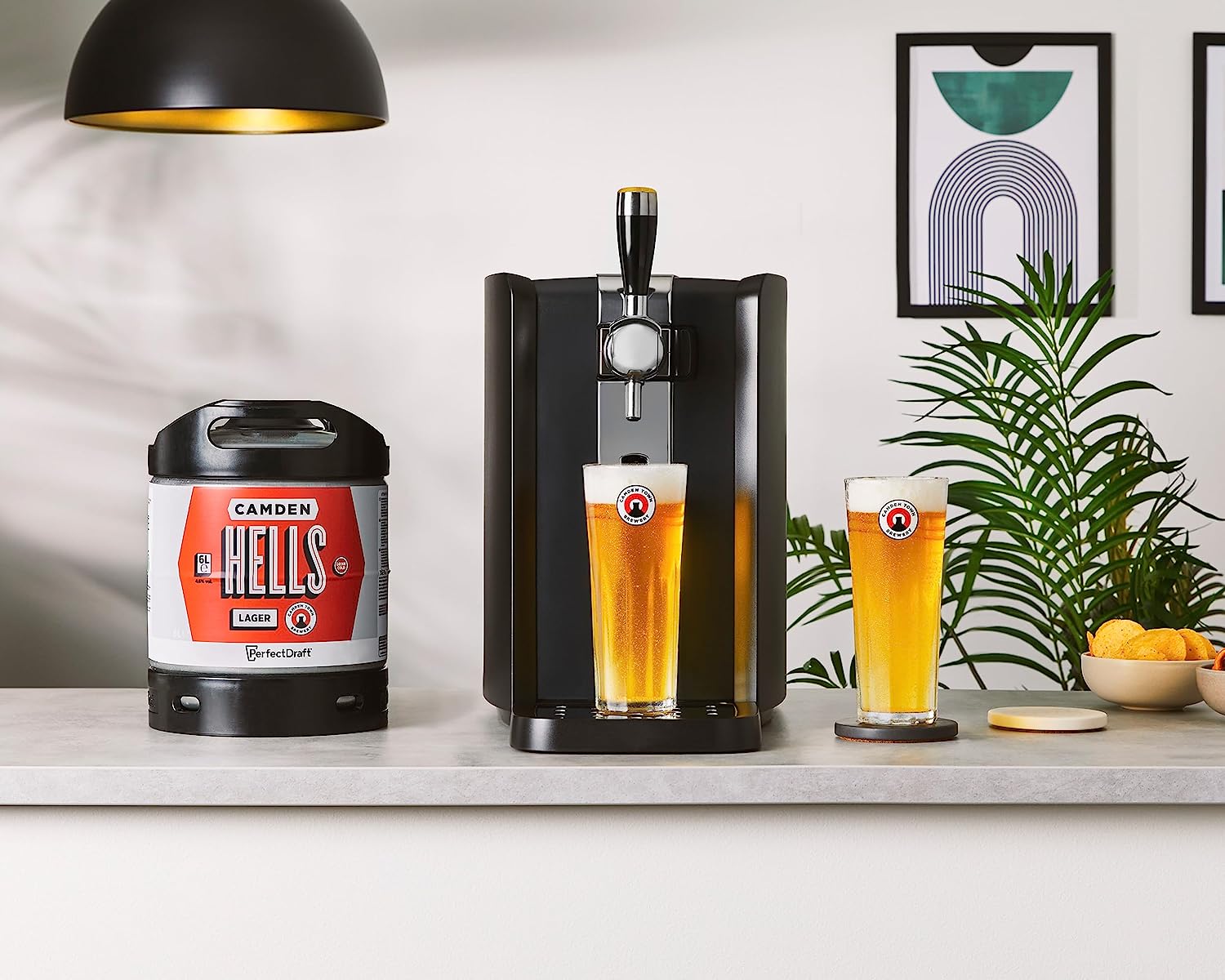 PerfectDraft Phillips Machine Home Beer Cooler and Dispenser System HD