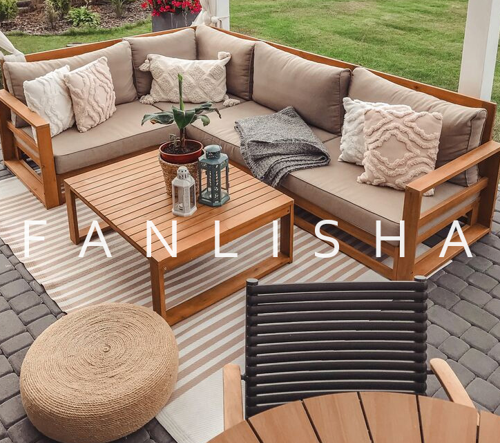 Garden corner sofa, coffee table & furniture cover TESCO