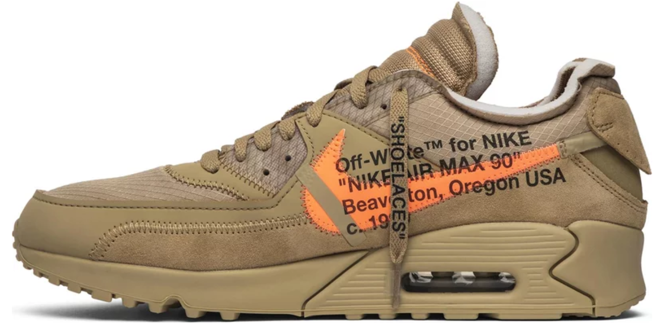 nike air max 90 off white