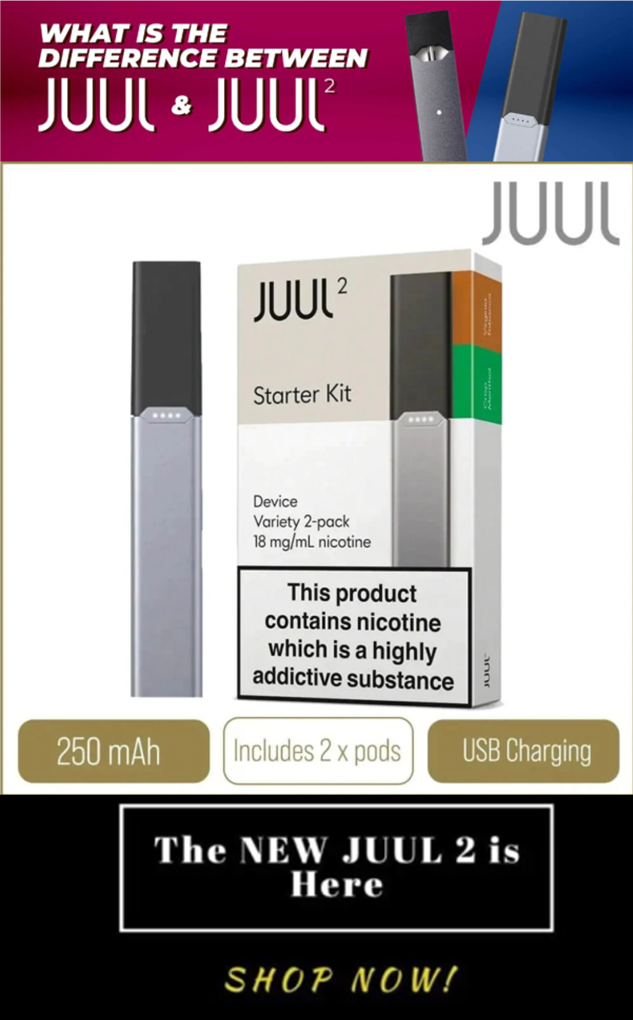 JUUL电子烟设备 - JUUL Device - 華人蒸汽