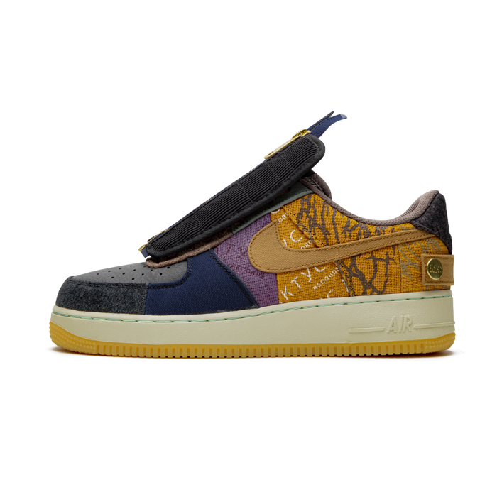 travis scott air force 1 zipper