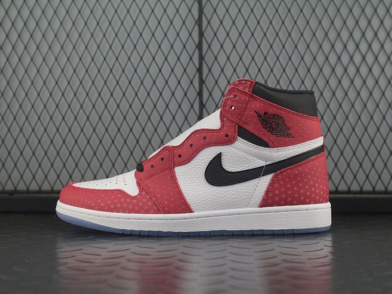 air jordan 1 spiderman special box