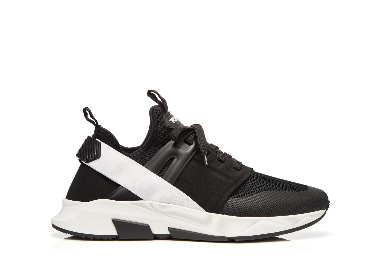 Tom Ford NYLON MESH JAGO SNEAKER BLACK - ToToKick