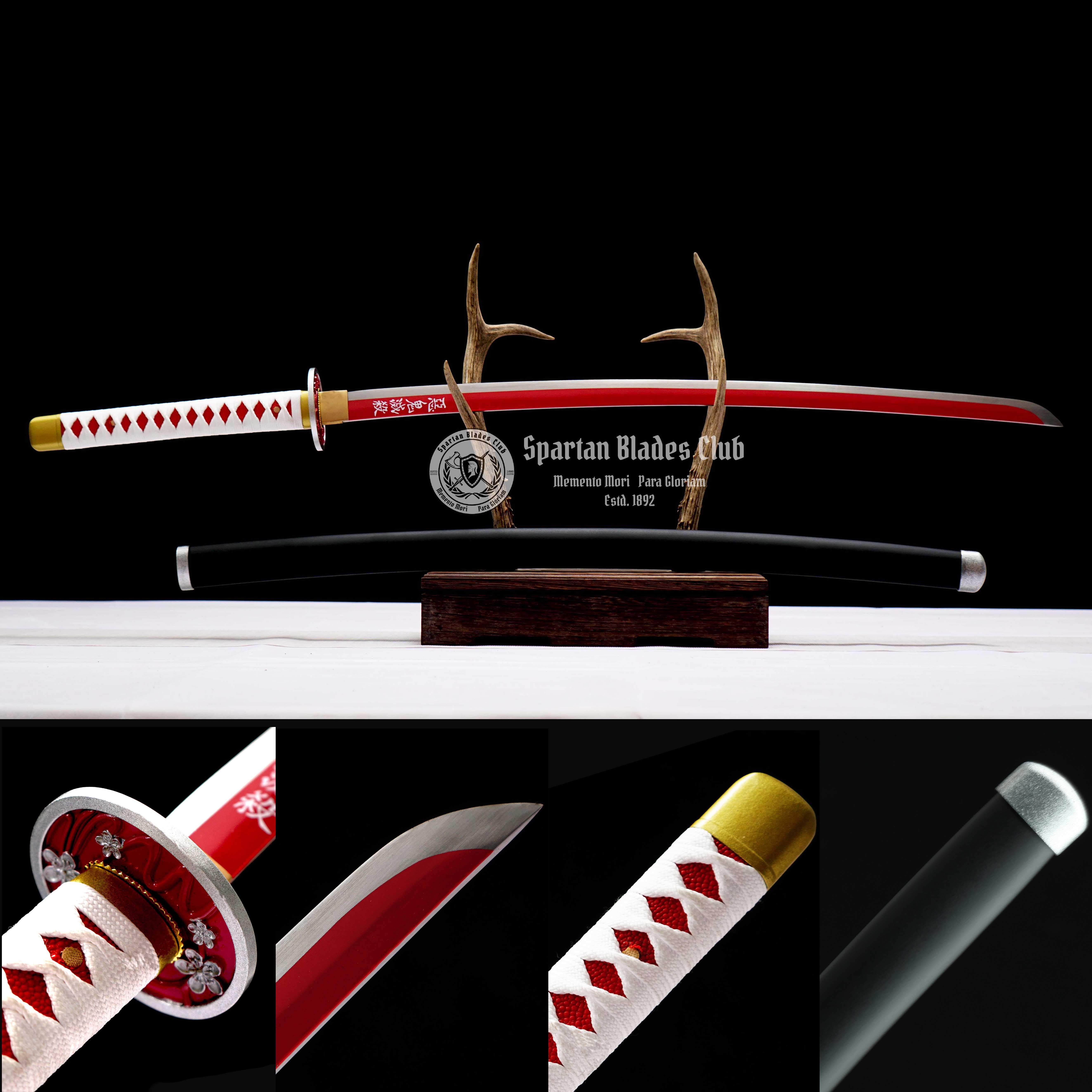 ‎Tsuyuri Kanao Sword - Demon Slayer - Handmade Real Sword - Sharp ...