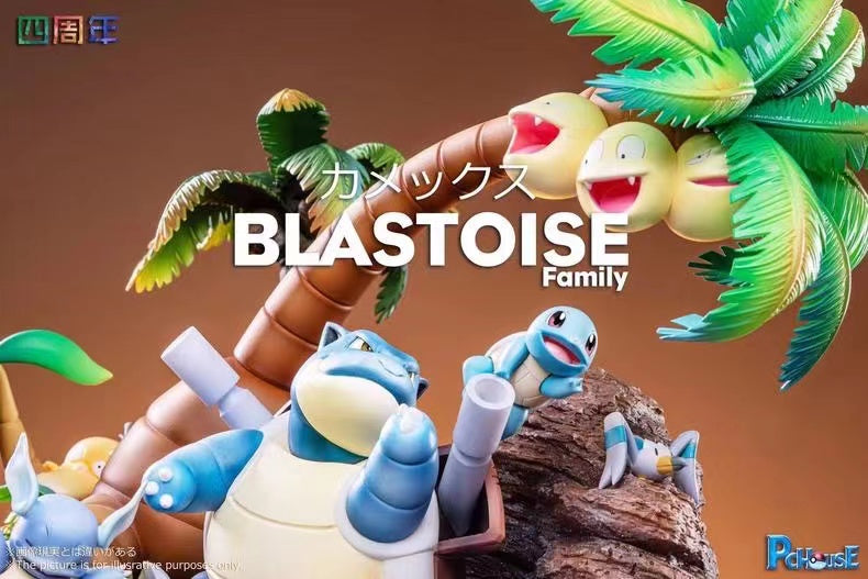 Pre-sale】Blastoise Family-Pokemon-PC house Studio - weareanimecollectors