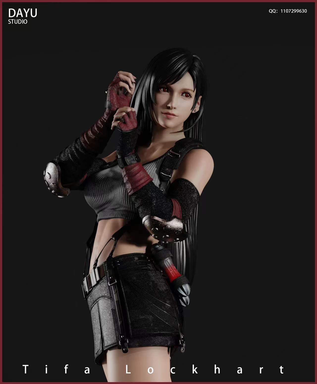 In stock】1/4 Tifa Lockhart-Final Fantasy-DAYU studio - weareanimecollectors