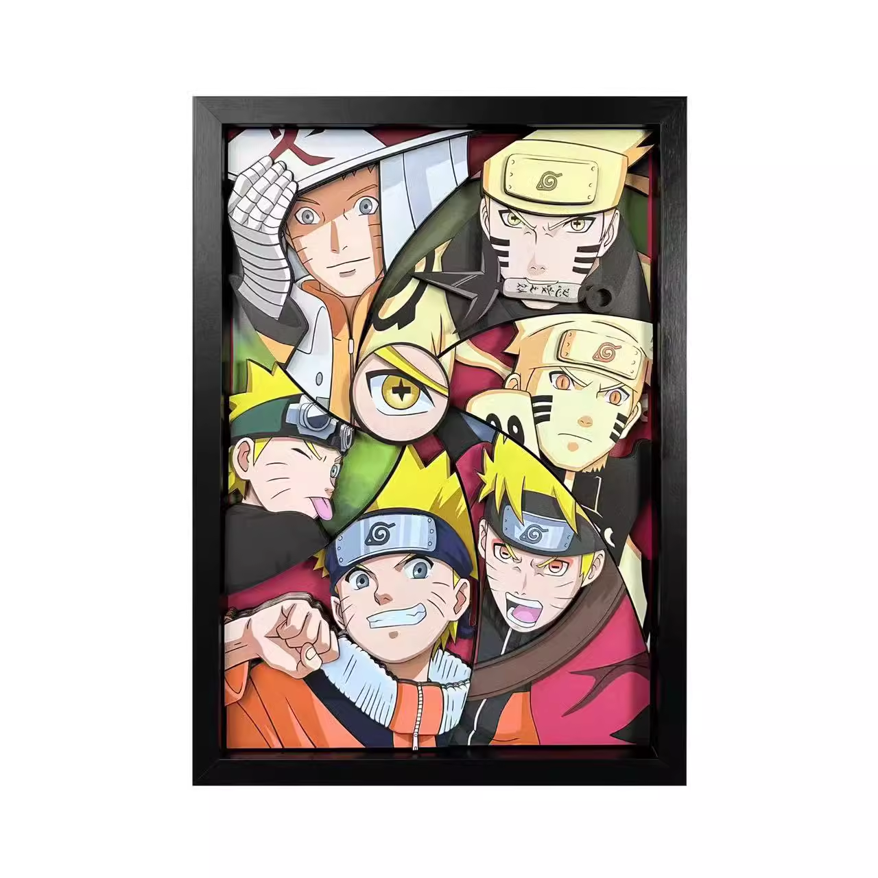 Naruto Shippuden - Cadre Kraft - Asian Art - Naruto x8* - Abysse Corp