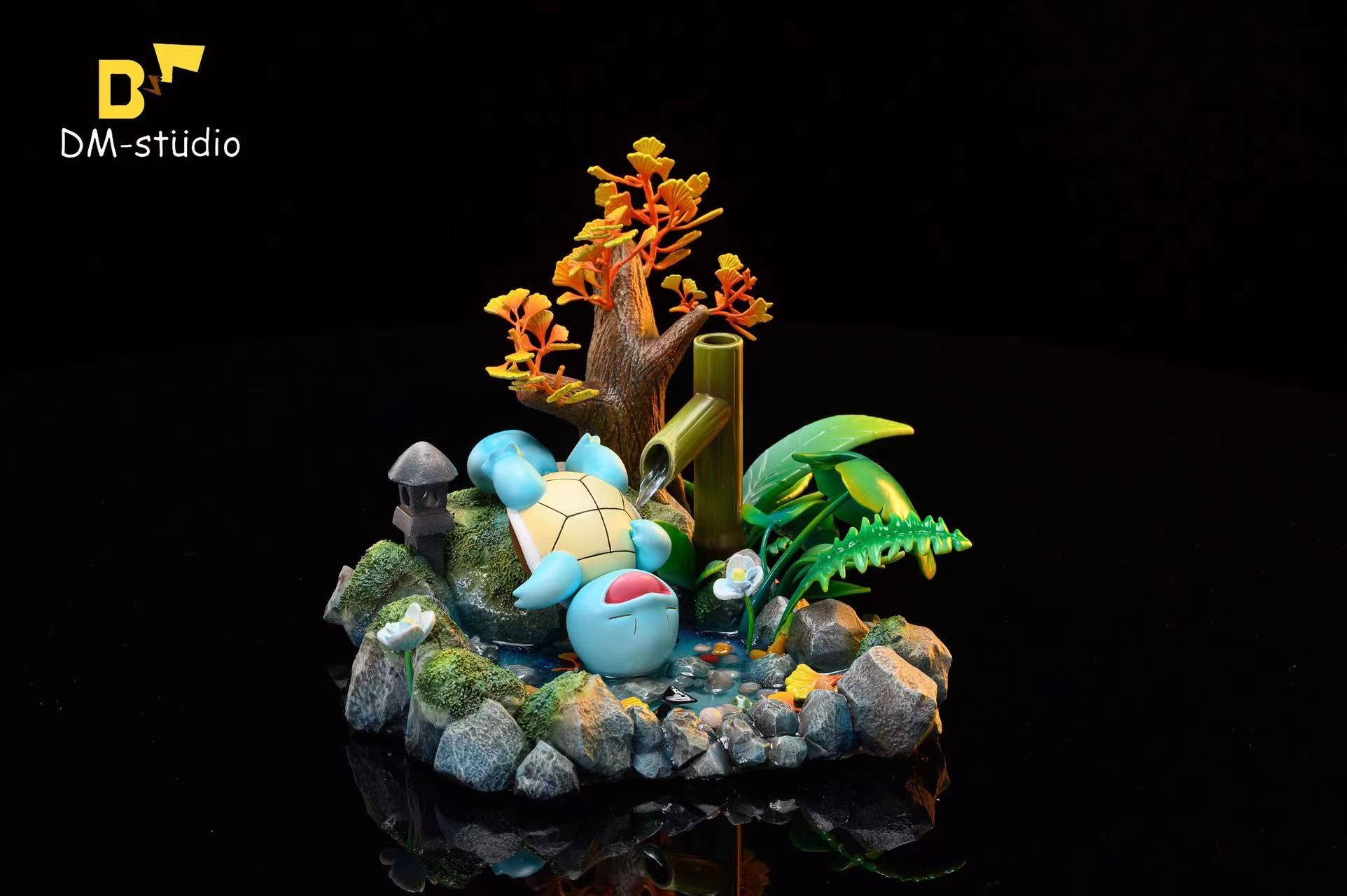 【In stock】Sleeping Squirtle - Pokemon Resin Statue - DM Studios ...