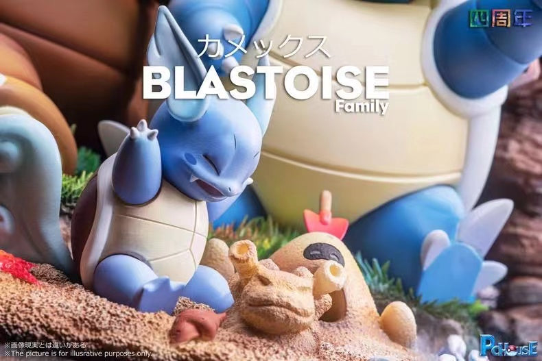 Pre-sale】Blastoise Family-Pokemon-PC house Studio - weareanimecollectors