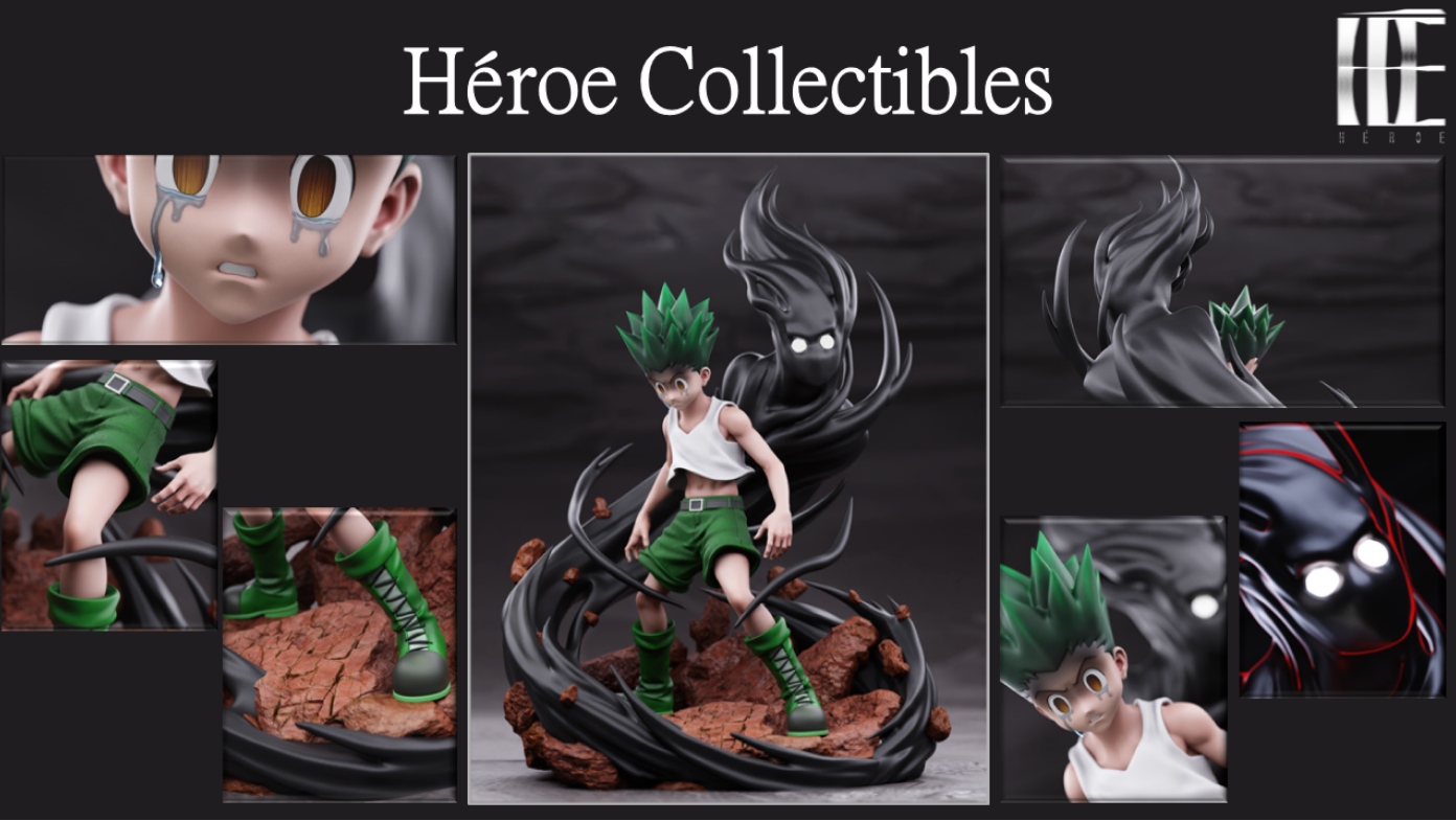 Hunter x Hunter 1/4 Scale Pre-Painted Figure: Gon Freecss [GSC Online Shop  Exclusive Ver.]