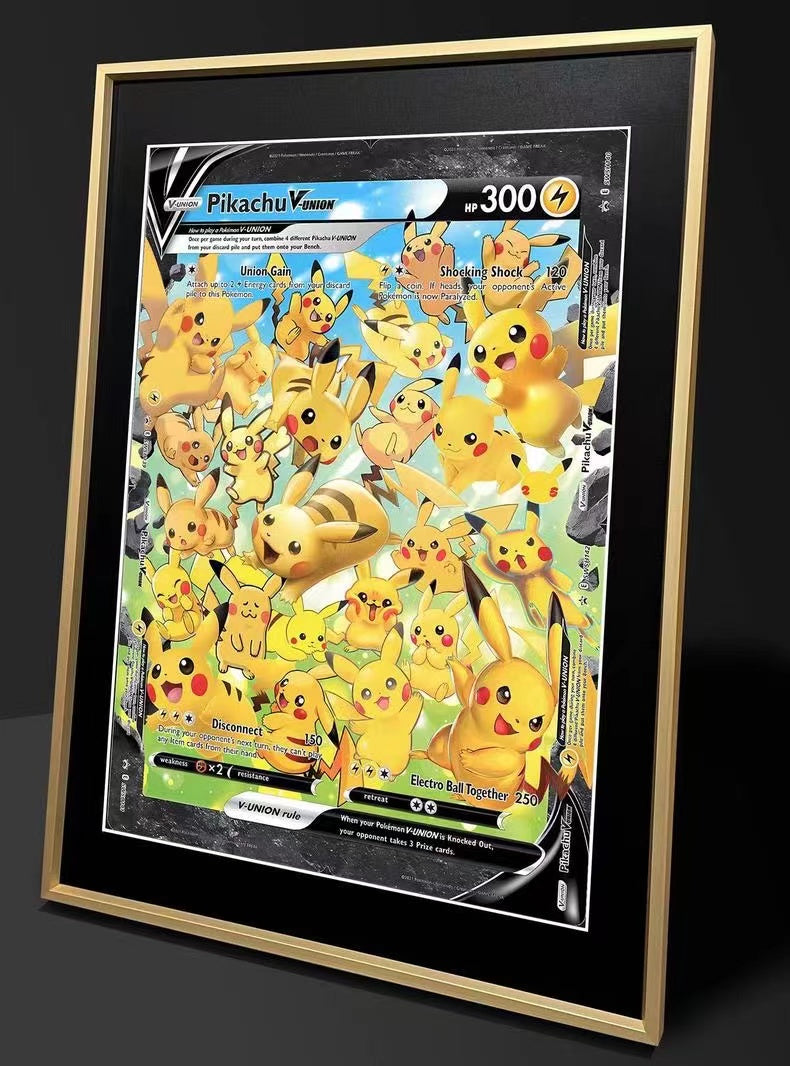 In stock】Decorative Painting of Pikachu & Ash-Pokemon-Billion Birds Studio  - weareanimecollectors