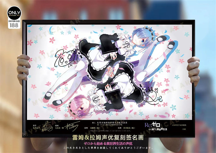 【Presale】Decorative Paint of Original series Voice Actor's Signatures