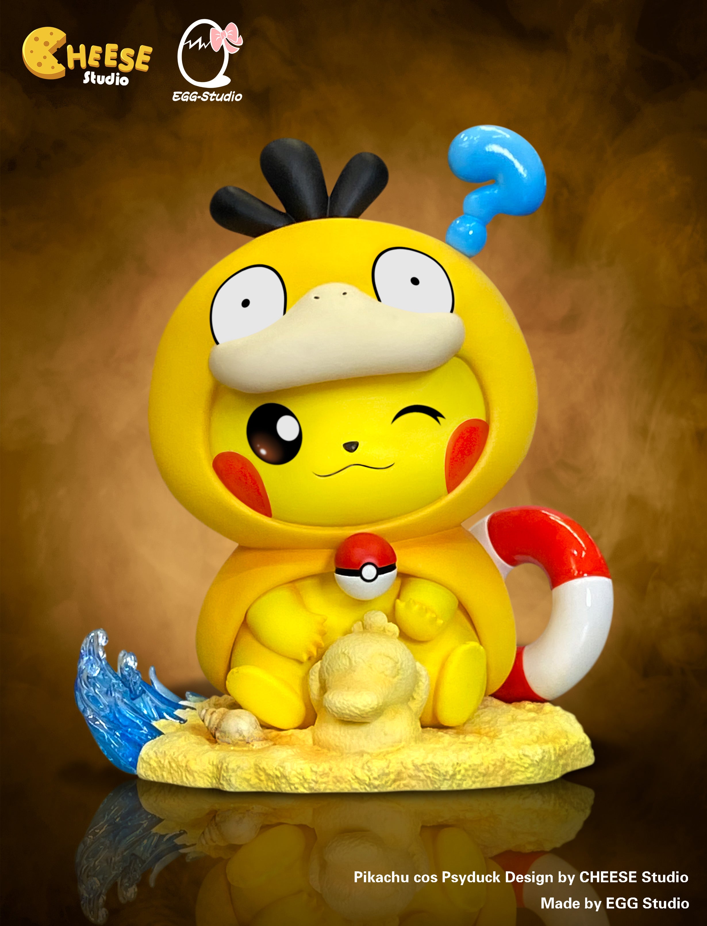 【Pre-sale】Pikachu Cosplay Psyduck & Slowpoke-Pokemon-Cheese & Egg ...