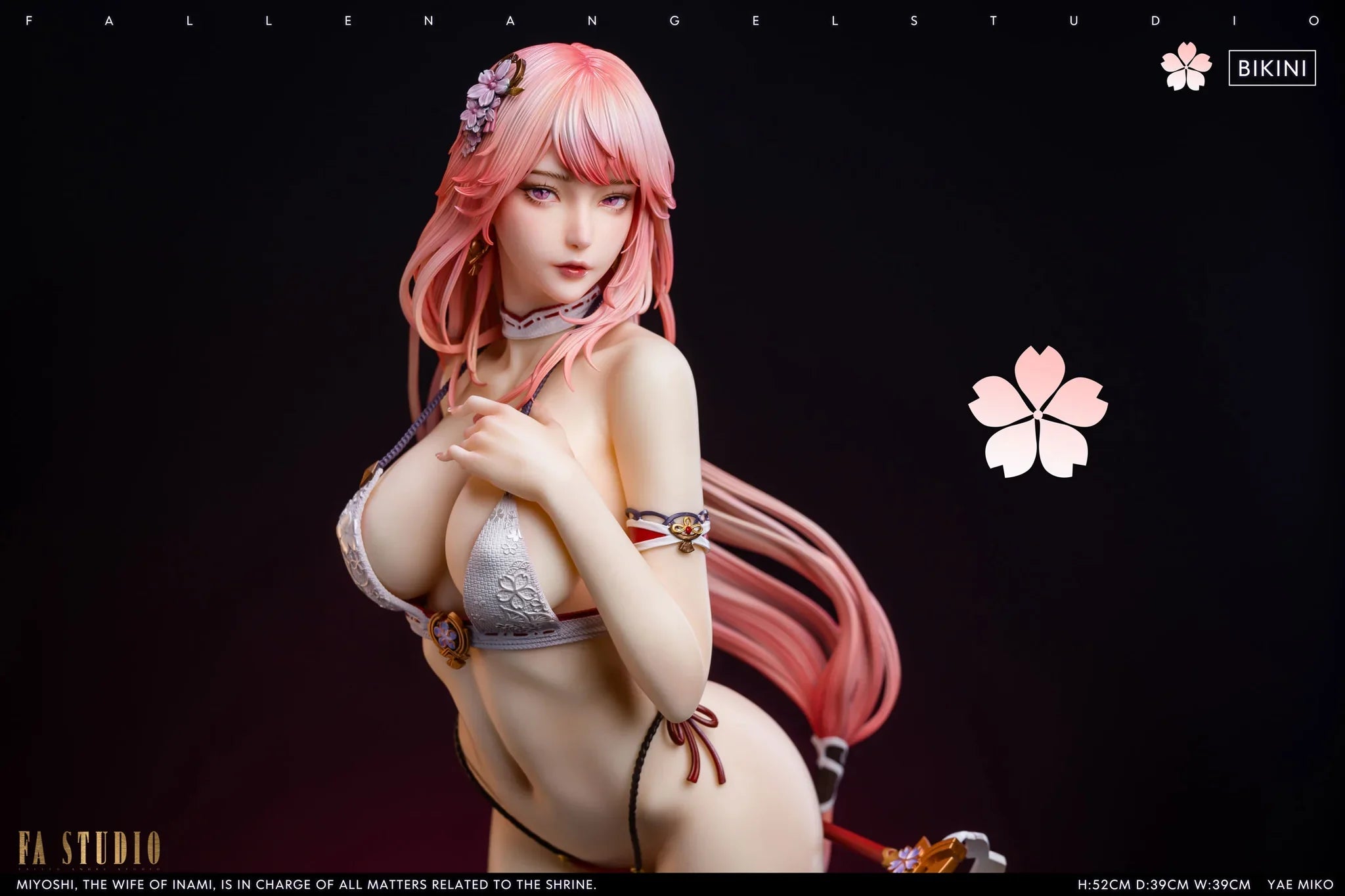 Sold out】1/4 Scale Yae Miko - Genshin Impact - Fallen Angel Studio -  weareanimecollectors