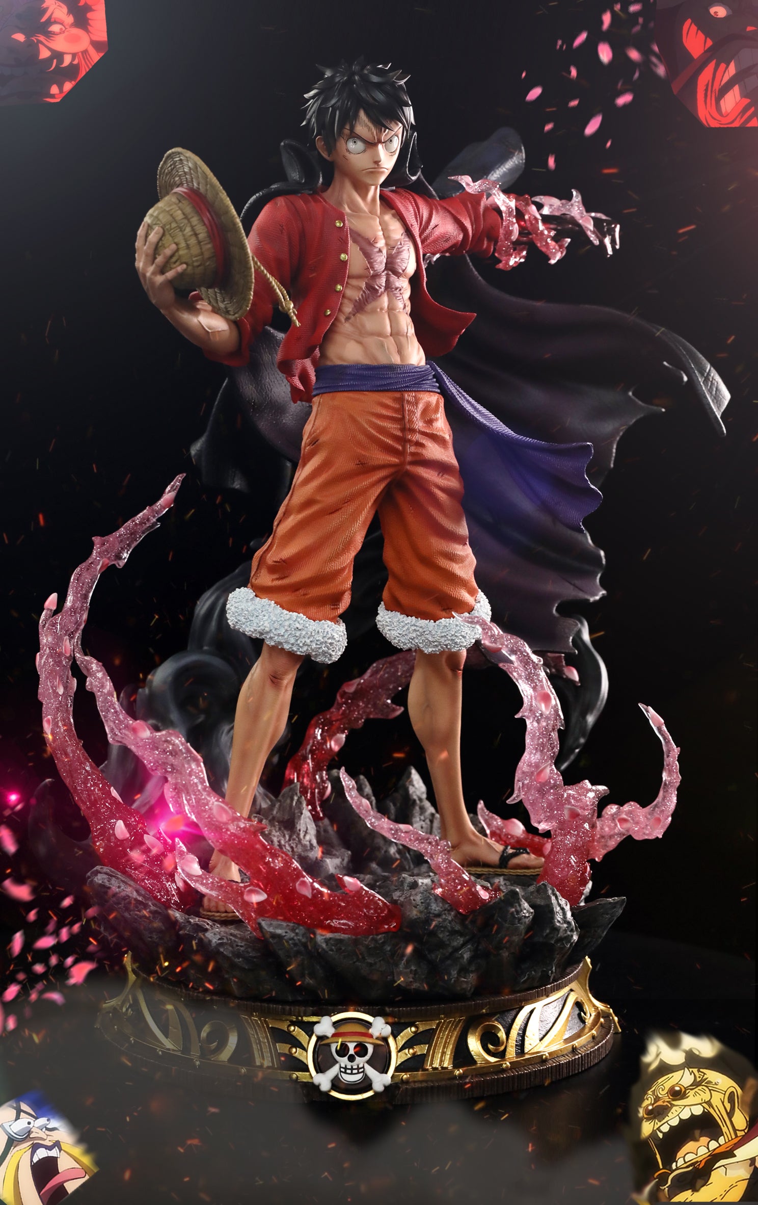 【In stock】 1/6 Scale Busoshoku Haki Monkey D. Luffy-One piece-Monkey·D ...