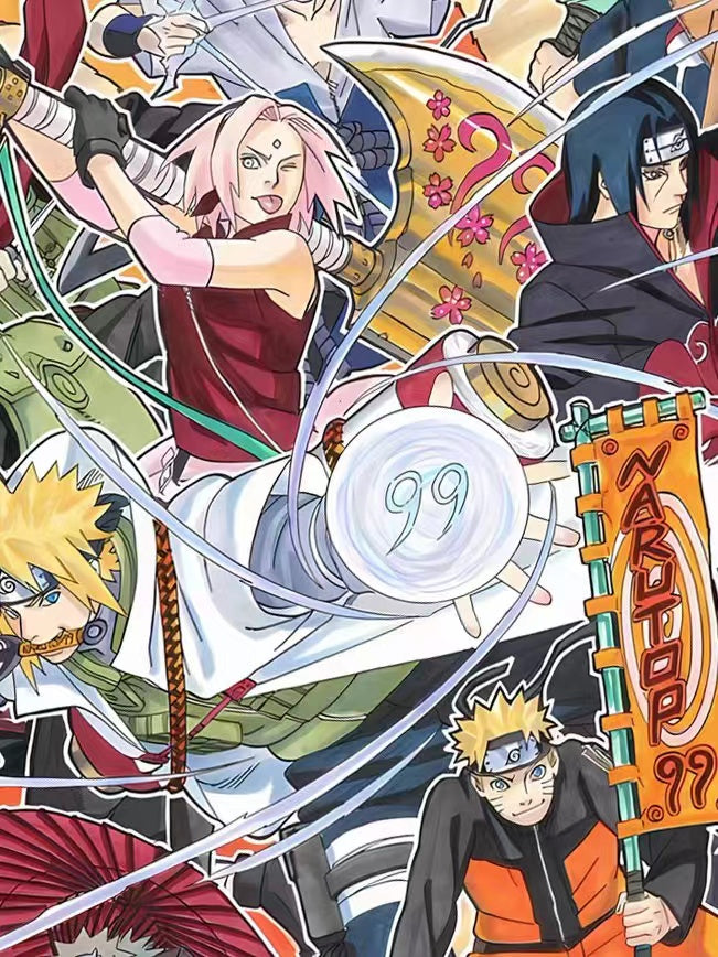 Pre-sale】Naruto Top 99 Decorative Painting of Uzumaki Naruto, Namikaze  Minato and Uchiha Itachi-Naruto-XingKong Studio - weareanimecollectors