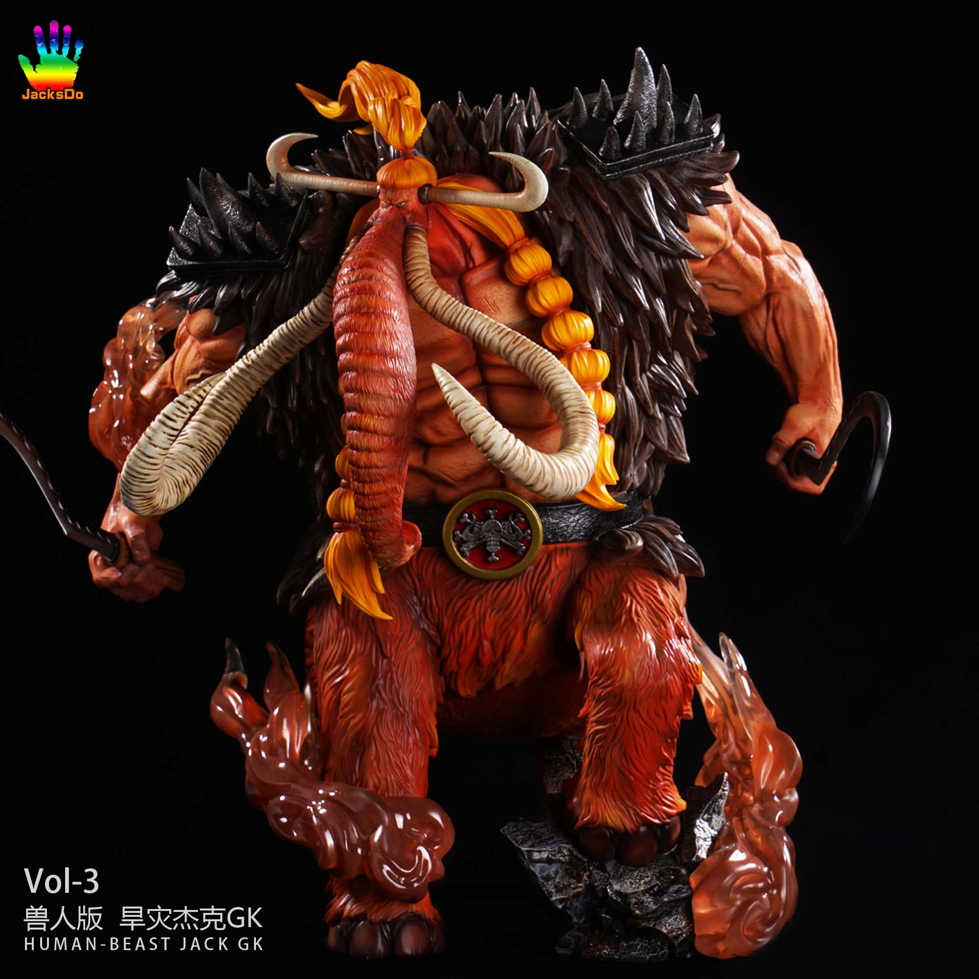 Pre-sale】1/8 Scale Human-Beast Form Jack-One piece-JacksDo Studio