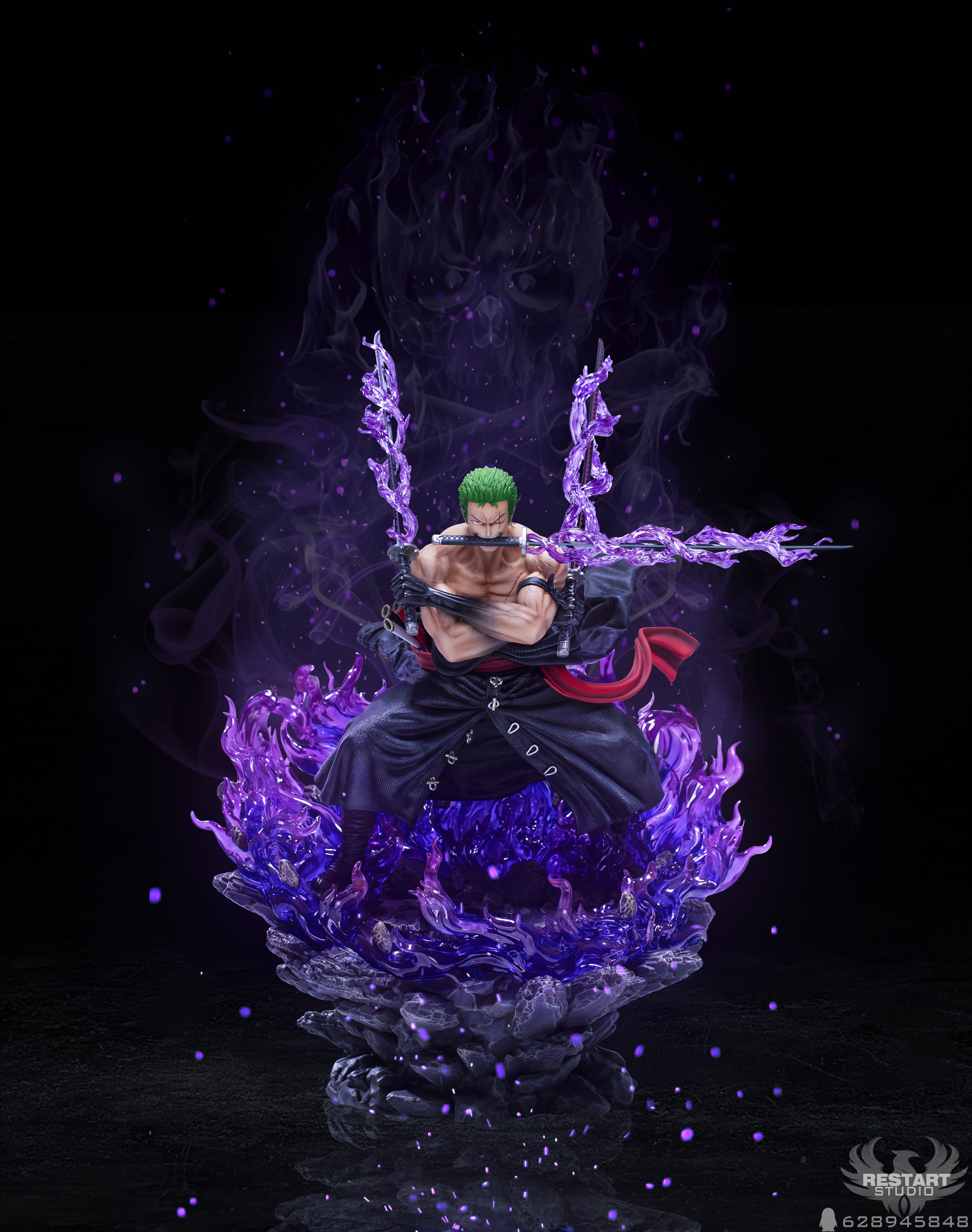 Pre-sale】1/6 Scale Rengoku Oni Giri Roronoa Zoro-One piece- A.L Studio -  weareanimecollectors