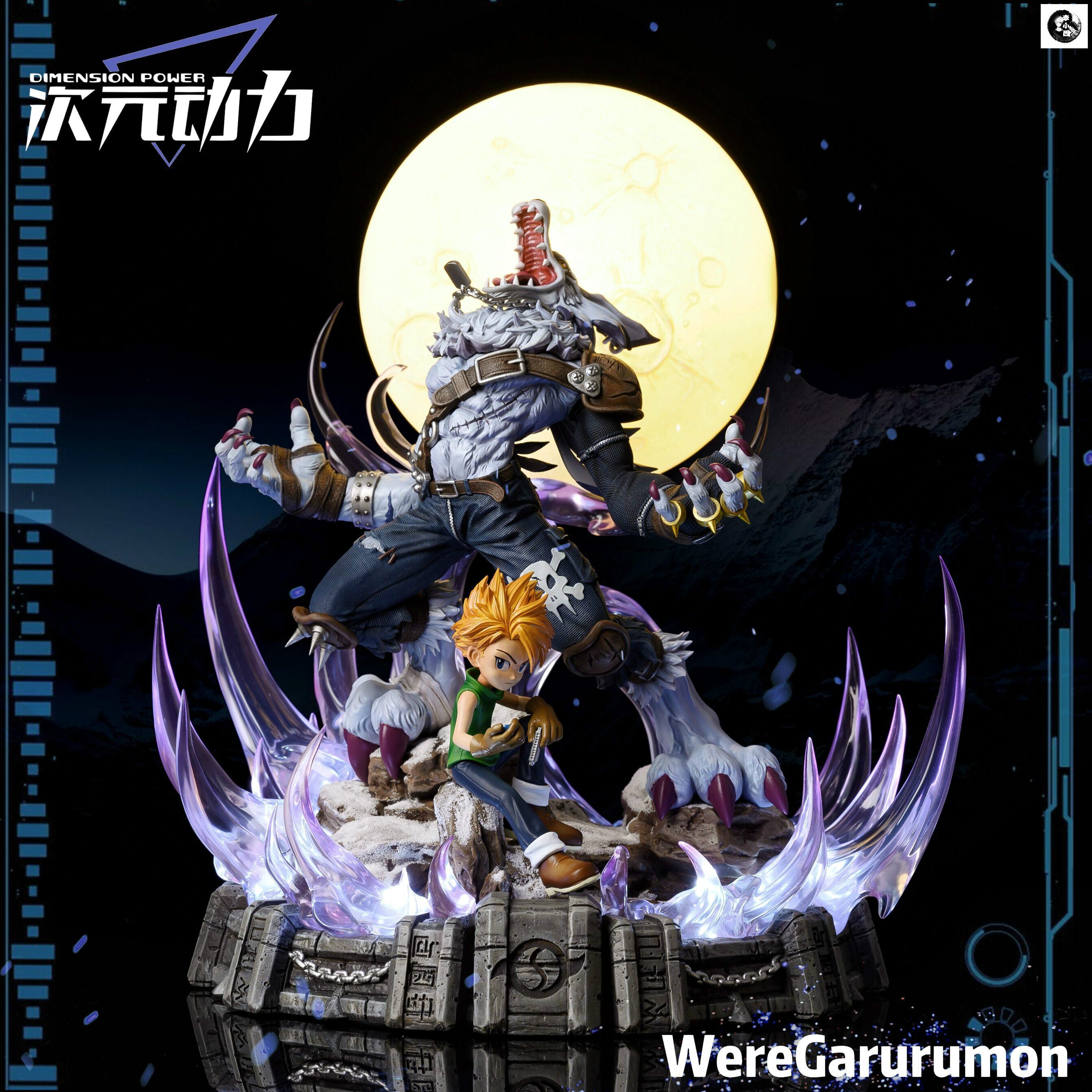 【In stock】Were Garurumon-Dimension Power Studio - weareanimecollectors