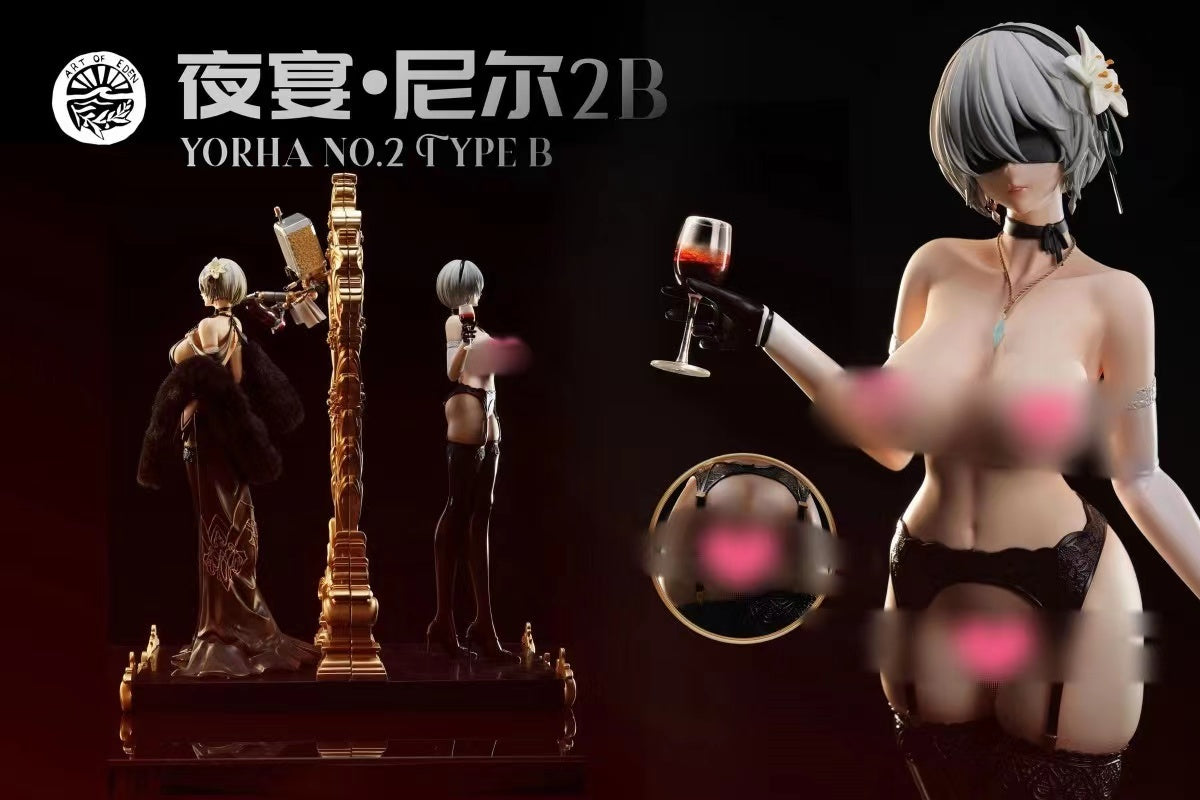 PRE-ORDER】 Art of Eden Studio - Nier Automata - 2B Resin Statue