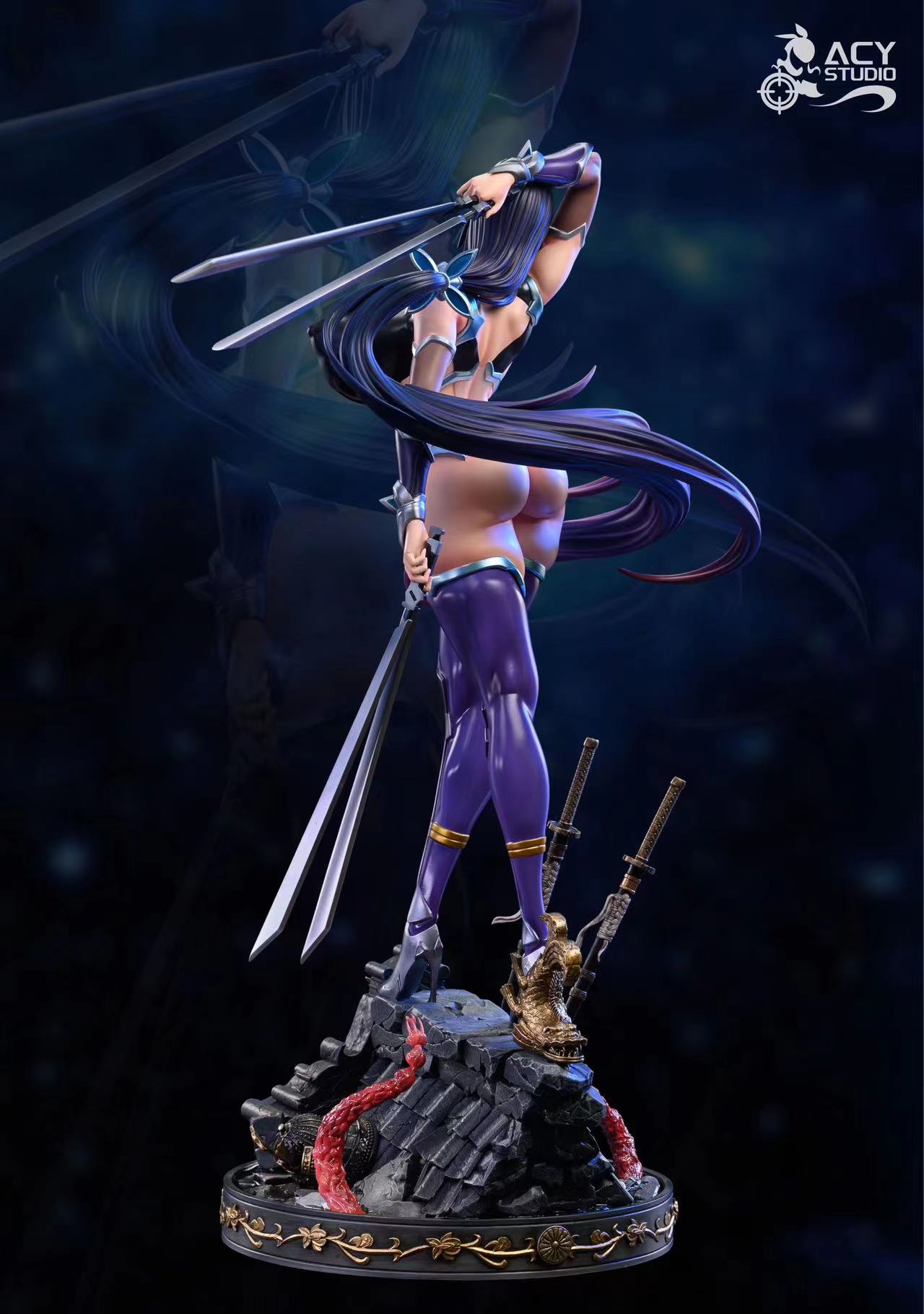 Sold out】1/4 Scale Uehara Rin-Action Taimanin-Acy Studio -  weareanimecollectors