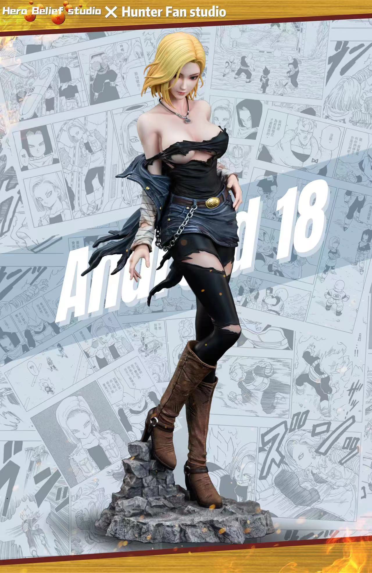 Pre-sale】1/6 & 1/4 Scale Android 18-Dragon Ball-hero belief X