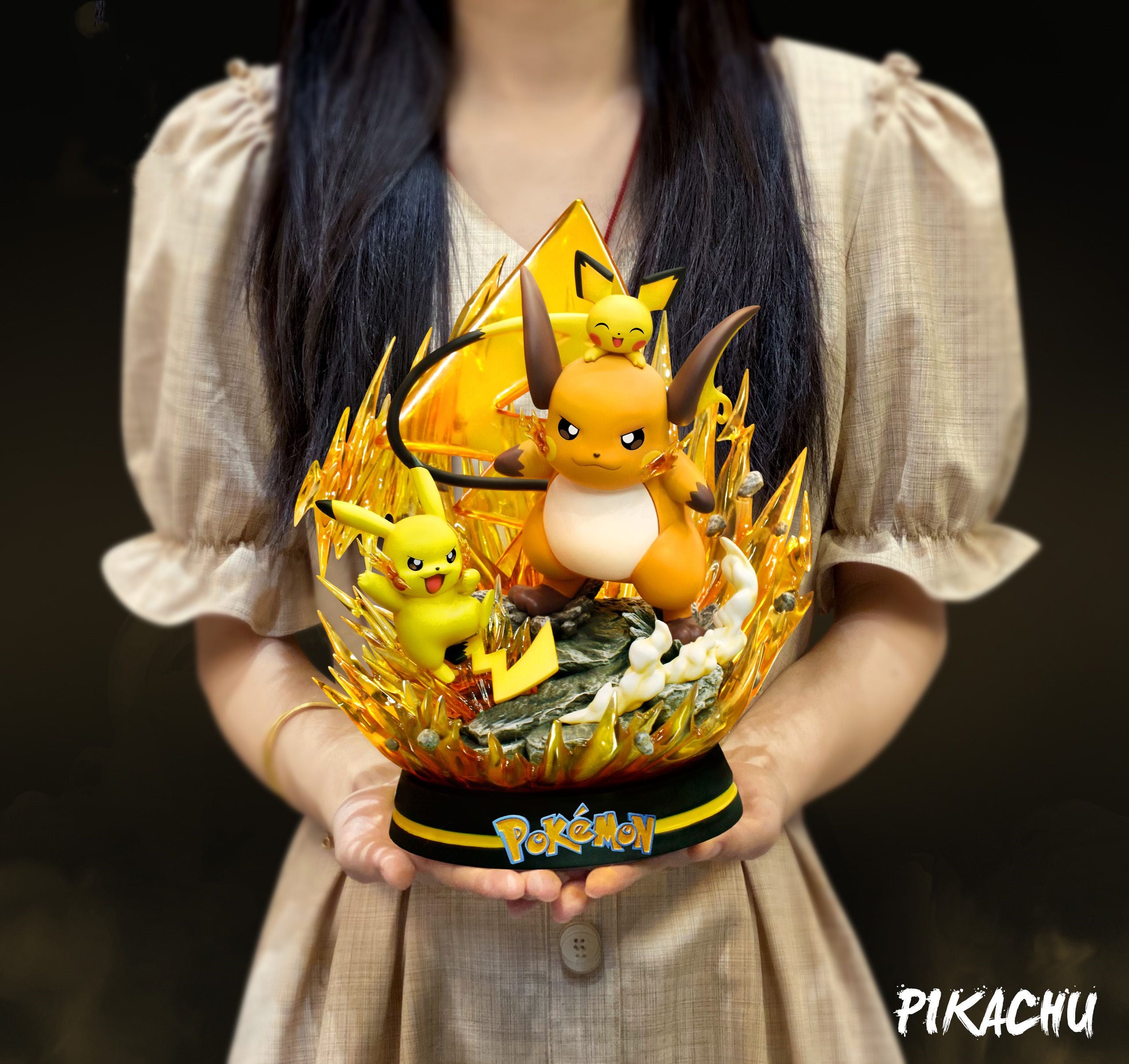 Evolution Series Pikachu Family & Elekid - Pokemon Resin Statue - PPAP  Studios [In Stock]
