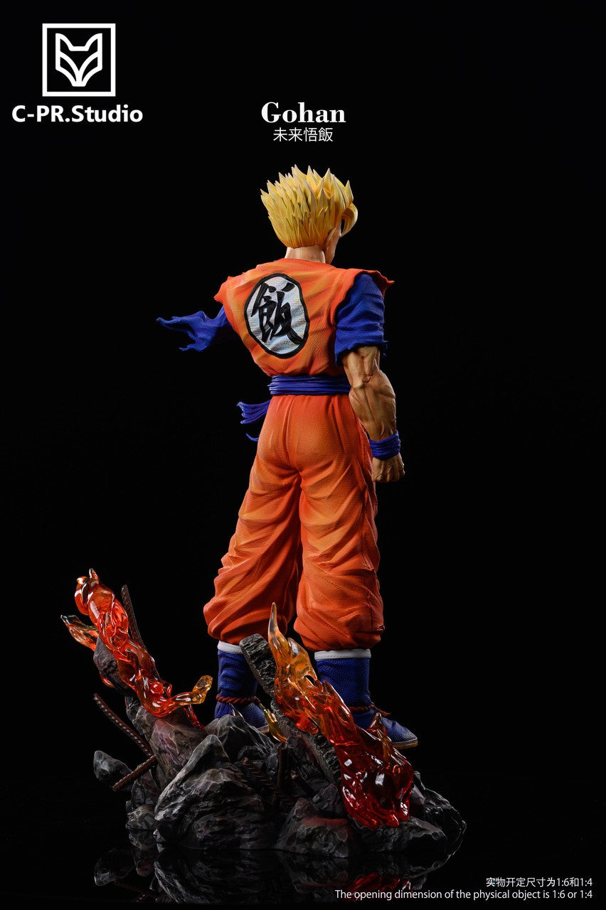 1/4 & 1/6 Scale Super Saiyan 4 Son Goku with LED - Dragon Ball Resin