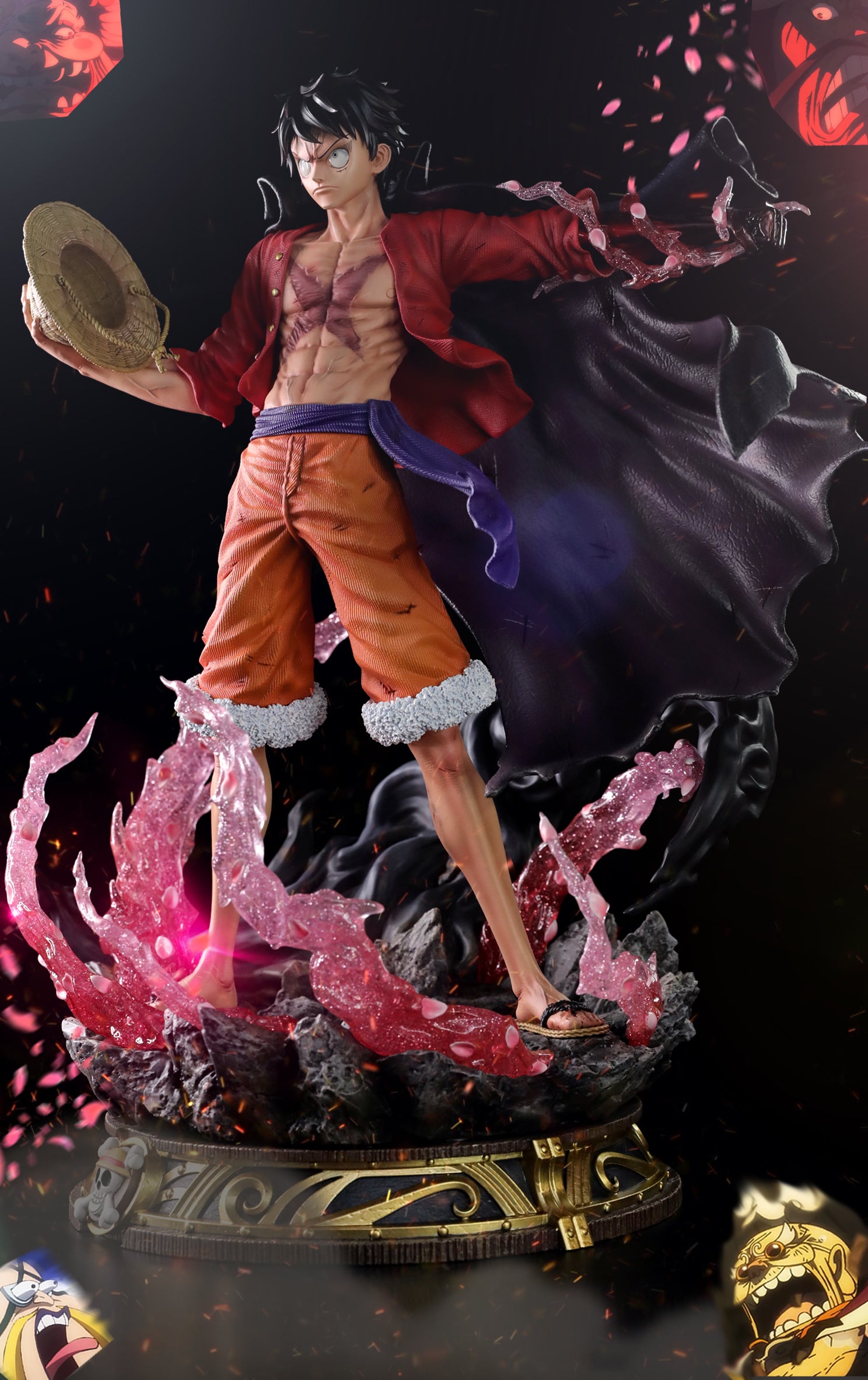 【In stock】 1/6 Scale Busoshoku Haki Monkey D. Luffy-One piece-Monkey·D ...