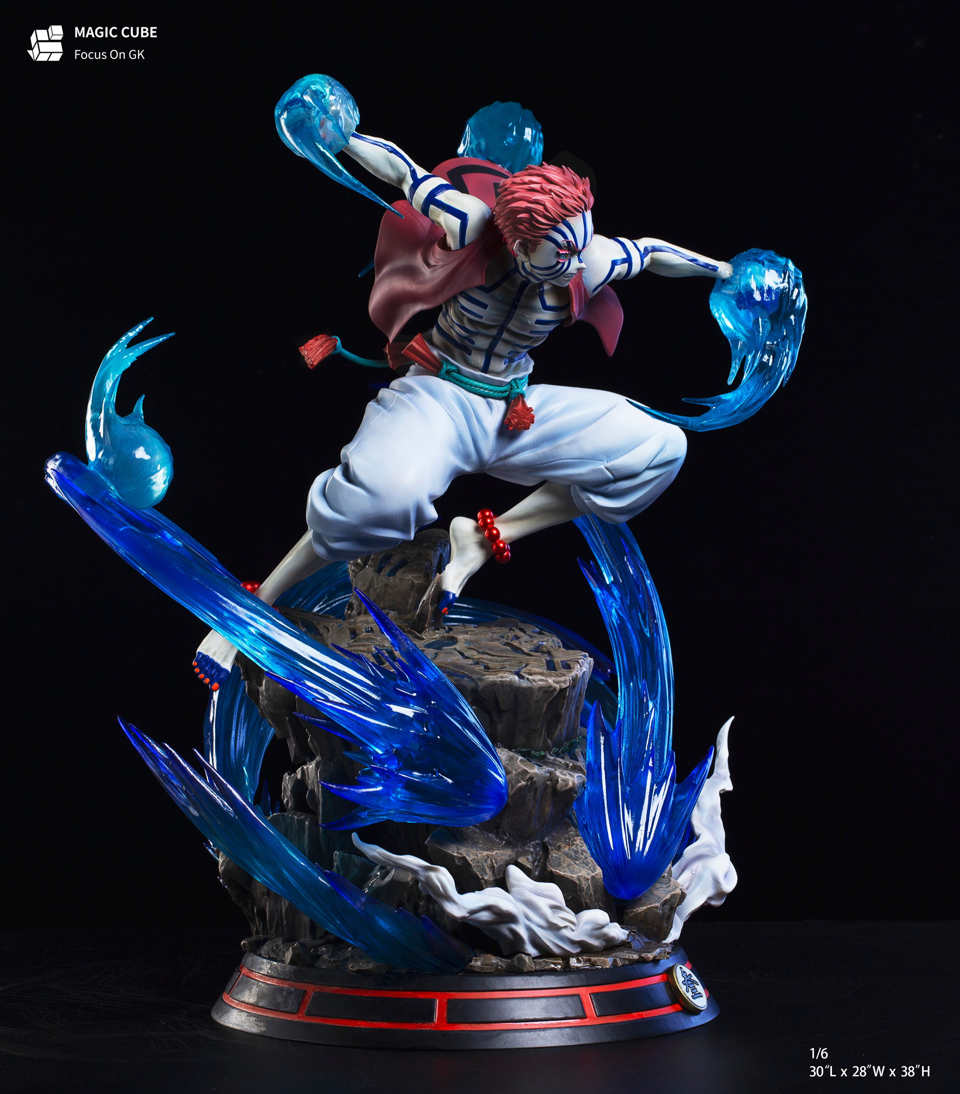 【In stock】Akaza-Demon Slayer-Magic Cube Studio - weareanimecollectors