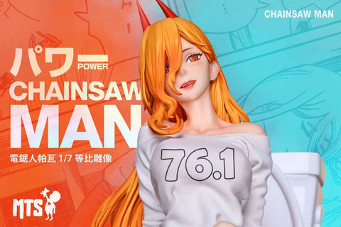 In stock】1/7 Scale Power - Chainsaw Man-MudToy Studio - weareanimecollectors