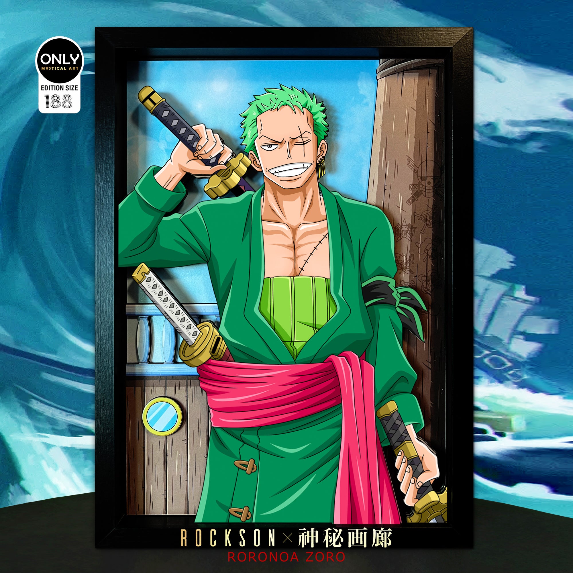 One Piece Roronoa Zoro Painting  Decoration at Wholesale Prices