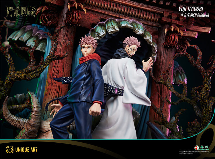 Pre Sale Yuji Itadori Ryomen Sukuna Jujutsu Kaisen Unique Art Weareanimecollectors Pre Sale Yuji Itadori Ryomen Sukuna Jujutsu Kaisen Unique Art Weareanimecollectors