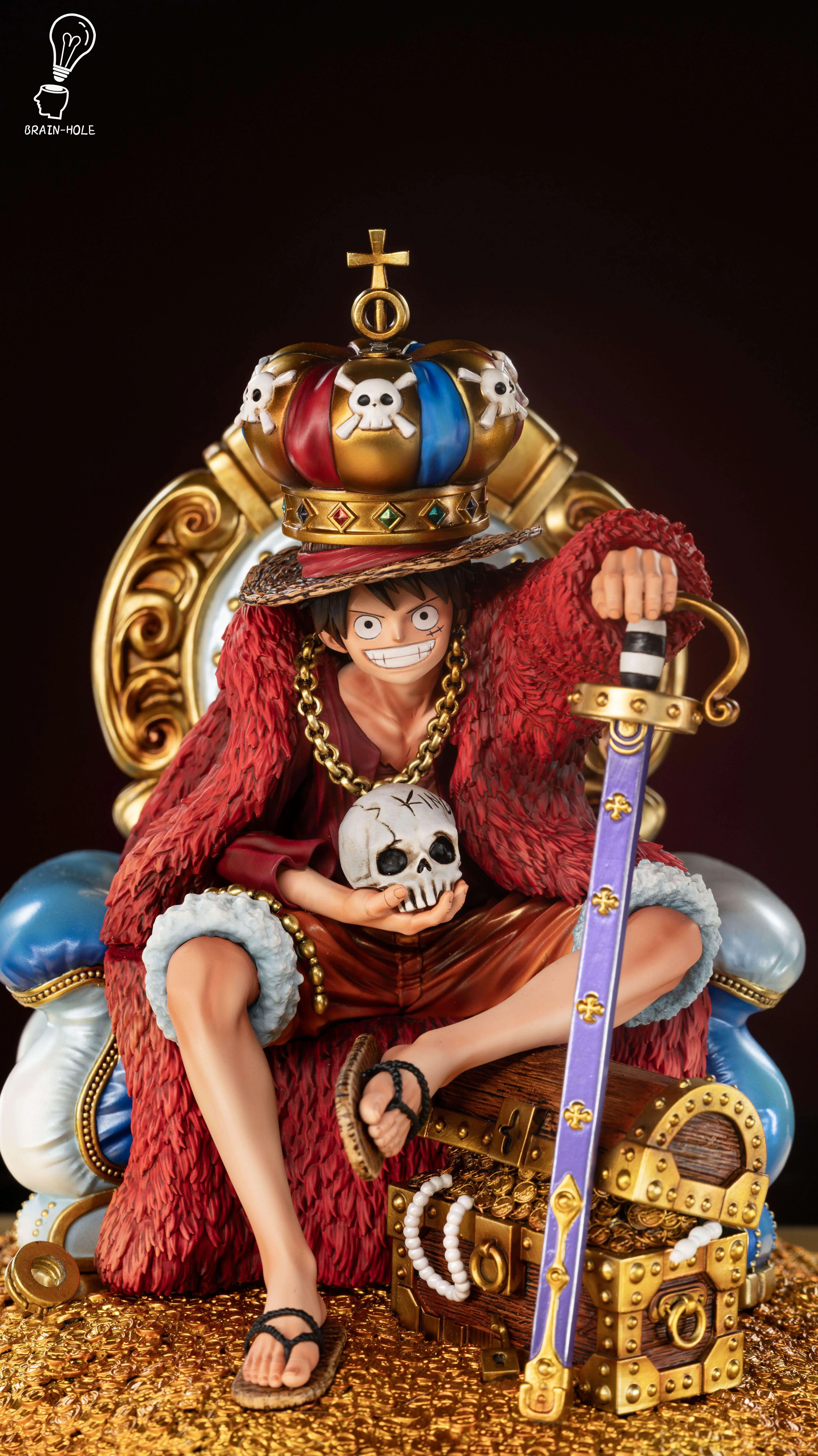 【Pre-sale】Throne Luffy-One piece-Brain-Hole Studio - weareanimecollectors