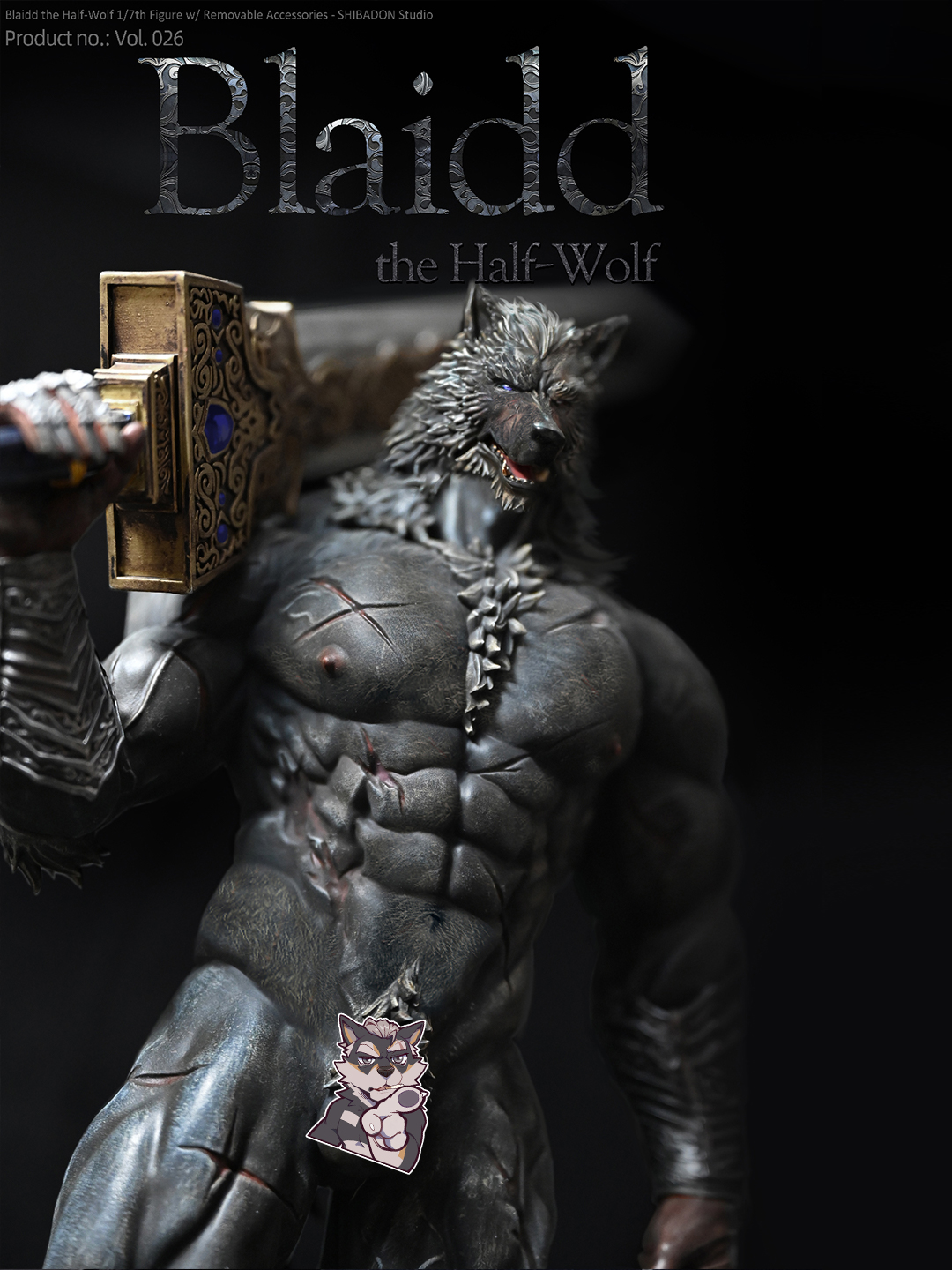 Elden Ring Figuarts mini Blaidd the Half-Wolf