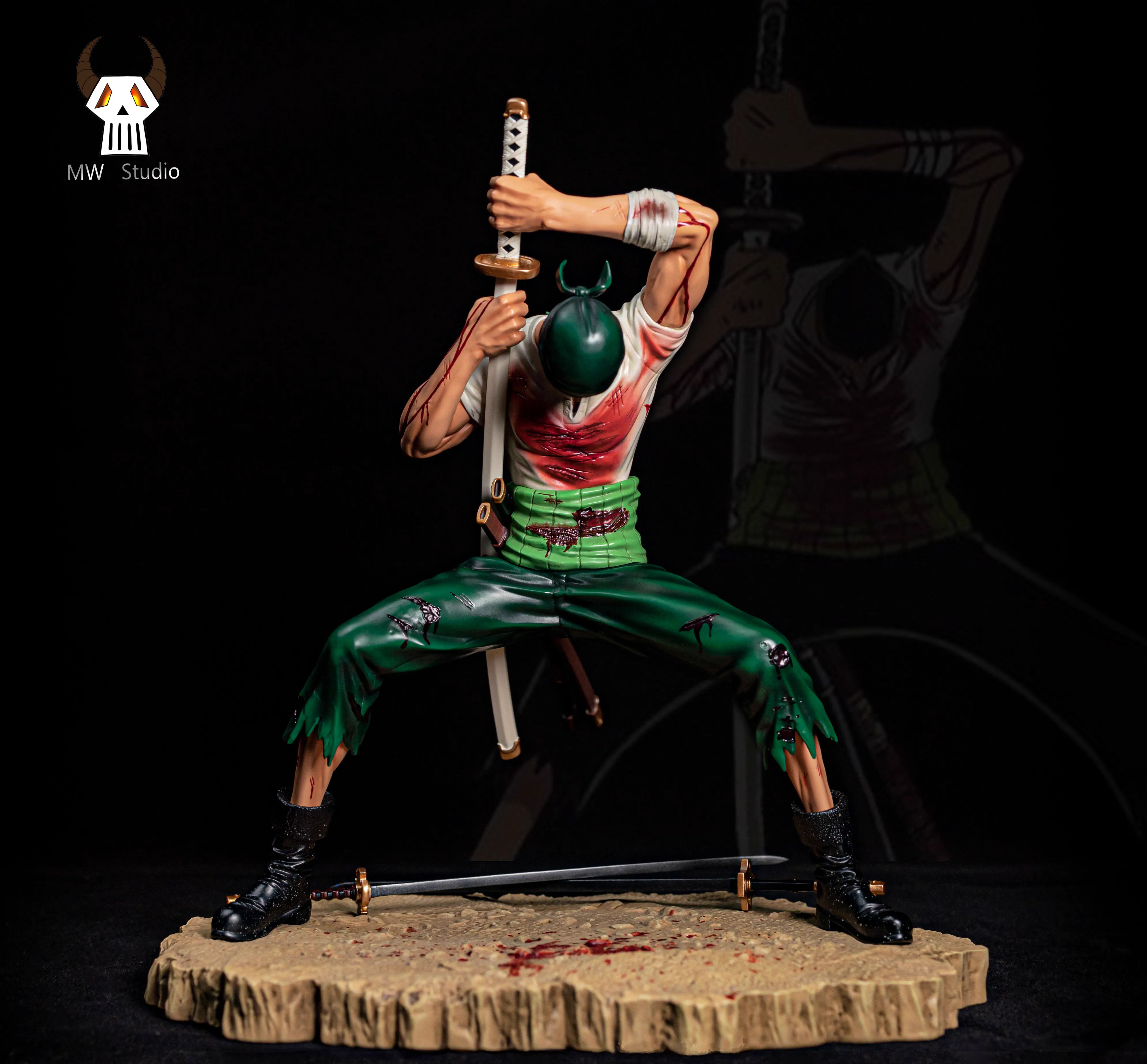 Pre-sale】1/6 Scale Rengoku Oni Giri Roronoa Zoro-One piece- A.L Studio -  weareanimecollectors