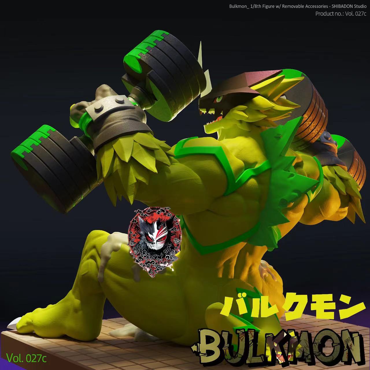 【Sold out】1/8 Scale Bulkmon-Other series-Shibadon Studio ...