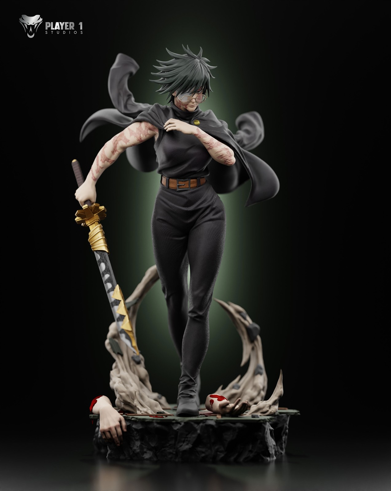 【Pre-sale closed】1/6 & 1/4 Scale Maki Zenin-Jujutsu Kaisen-Player 1 Studio  - weareanimecollectors