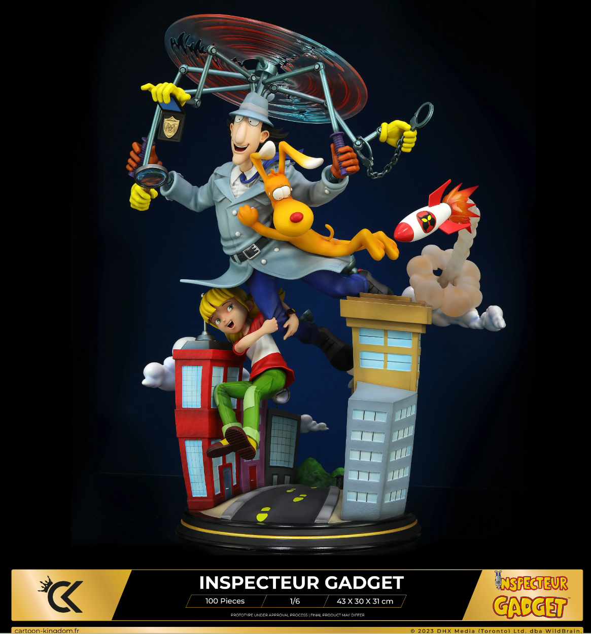 【Pre-sale】1/6 Scale Gadget & Penny-Inspector Gadget-Cartoon Kingdom ...