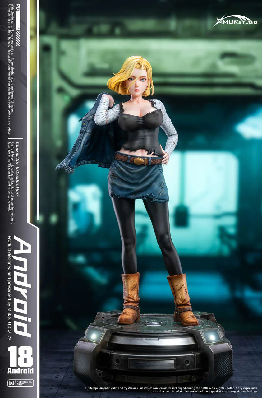 Pre-sale】1/4 Scale Android 18-Dragon Ball-MUK Studio - weareanimecollectors