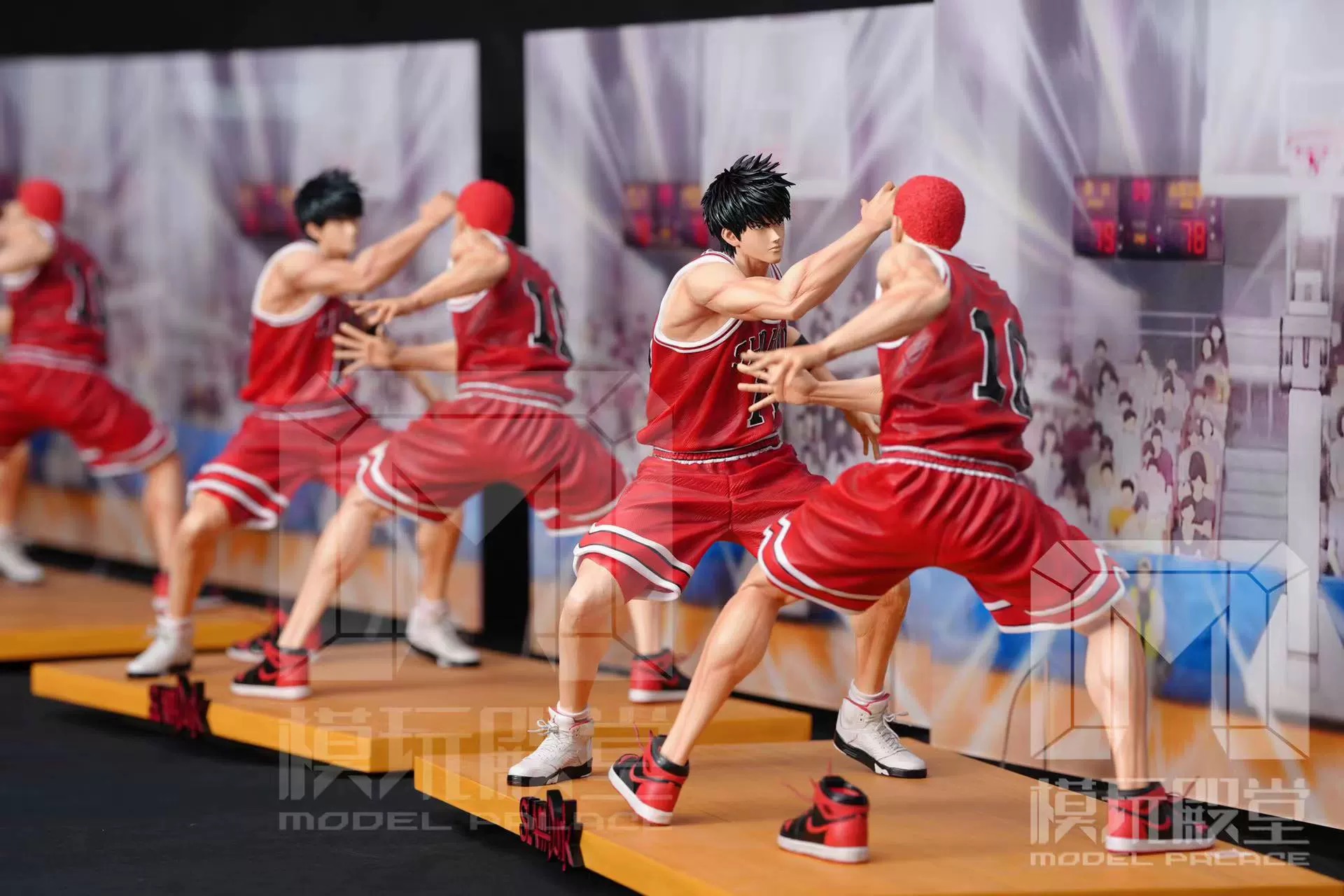 《Slam Dunk》MoWan Palace Studio 1/5 Sakuragi Hanamichi & Rukawa Kaede ...