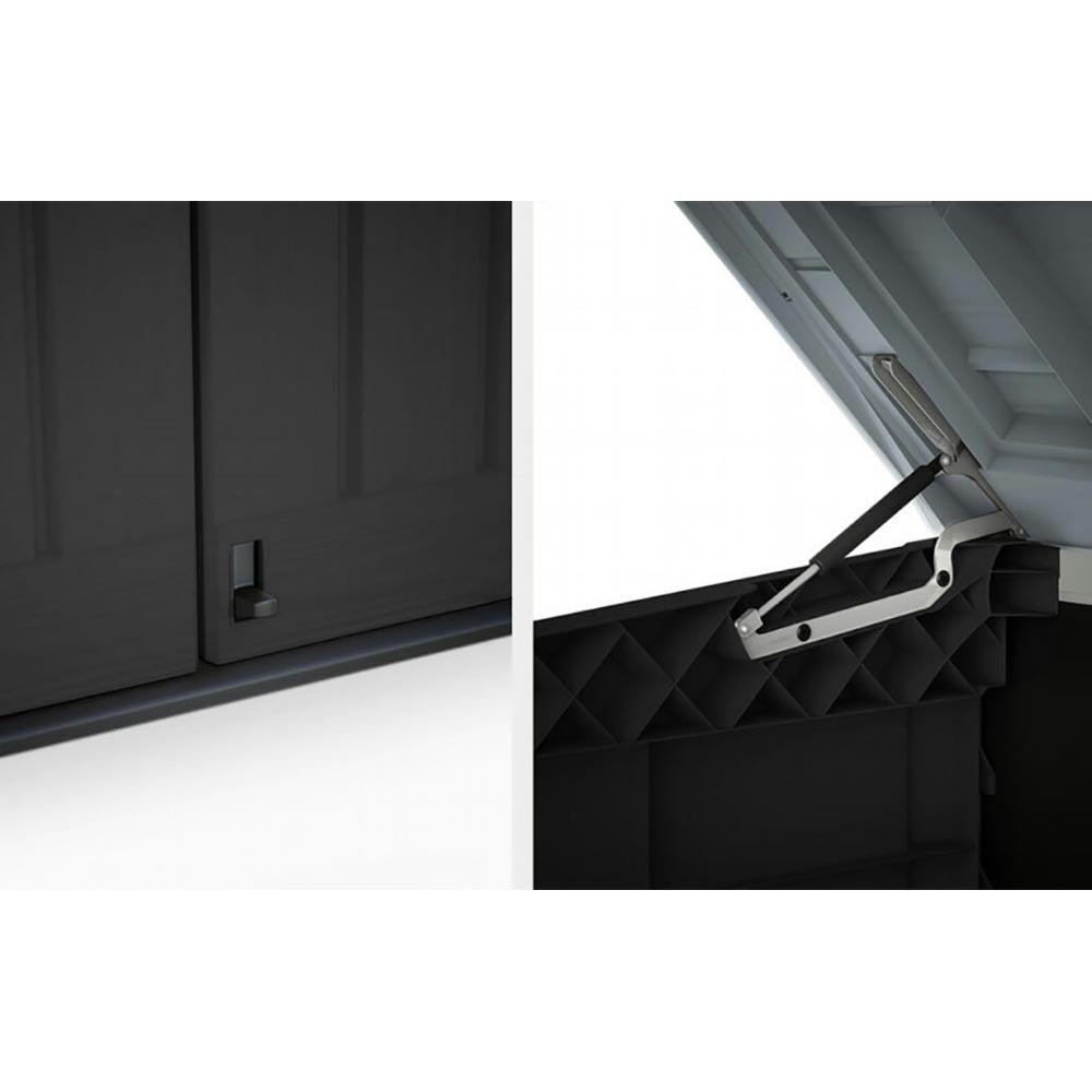 Keter Store It Out Max 1200L Outdoor Garden & Wheelie Bin Storage Shed Department Store